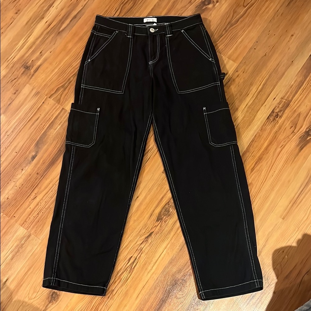 Black Cargo Pants